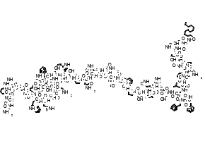 (S)-1-((6S,12S,15S)-12-(CARBOXYMETHYL)-6-(3-GUANIDINOPROPYL)-15-(HYDROXYMETHYL)-4,7,10,13-TETRAOXO-2,5,8,11,14-PENTAAZAHEXADECAN-16-OYL)PYRROLIDINE-2-CARBOXYLIC ACID structure, CAS 133525-11-8
