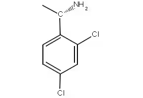 (S)-1-(2,4-DICHLOROPHENYL)ETHANAMINE structure, CAS 133492-69-0