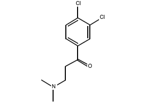(S)-1-(3,4-DICHLOROPHENYL)-3-(DIMETHYLAMINO)PROPAN-1-OL structure, CAS 161229-01-2