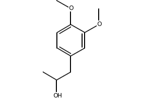 (S)-1-(3,4-DIMETHOXYPHENYL)PROPAN-2-OL structure, CAS 161121-02-4