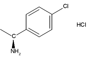 (S)-1-(4-CHLOROPHENYL)ETHANAMINE HYDROCHLORIDE structure, CAS 56782-68-4