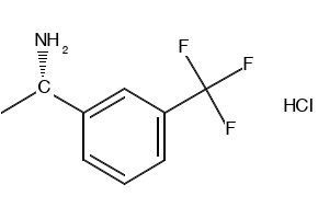 (S)-1-[3-(TRIFLUOROMETHYL)PHENYL]ETHYLAMINE HYDROCHLORIDE structure, CAS 1213939-94-6