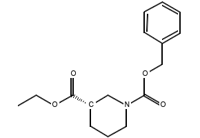 (S)-1-BENZYL 3-ETHYL PIPERIDINE-1,3-DICARBOXYLATE structure, CAS 174699-11-7