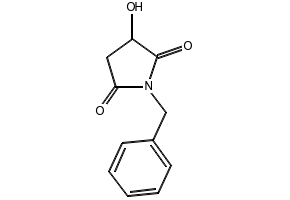 (S)-1-BENZYL-3-HYDROXYPYRROLIDINE-2,5-DIONE structure, CAS 101469-91-4