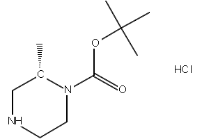 (S)-1-BOC-2-METHYLPIPERAZINE HYDROCHLORIDE structure, CAS 960283-58-3