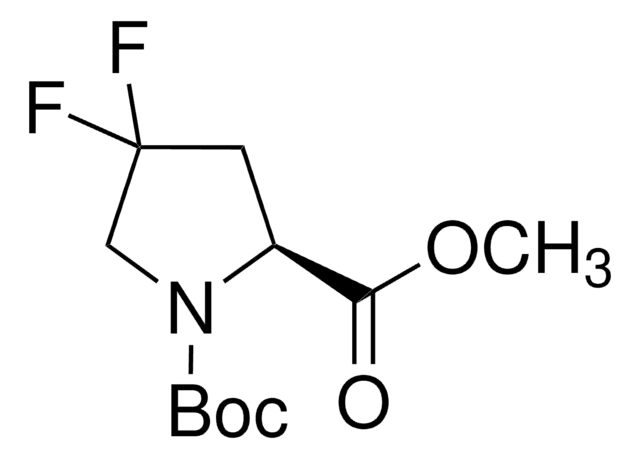 (S)-1-TERT-BUTYL 2-METHYL 4,4-DIFLUOROPYRROLIDINE-1,2-DICARBOXYLATE structure, CAS 203866-17-5