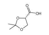 (S)-2,2-DIMETHYL-1,3-DIOXOLANE-4-CARBOXYLIC ACID structure, CAS 102045-96-5