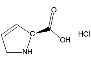 (S)-2,5-DIHYDRO-1H-PYRROLE-2-CARBOXYLIC ACID HYDROCHLORIDE structure, CAS 201469-31-0