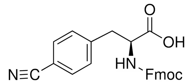 (S)-2-((((9H-FLUOREN-9-YL)METHOXY)CARBONYL)AMINO)-3-(4-CYANOPHENYL)PROPANOIC ACID structure, CAS 173963-93-4