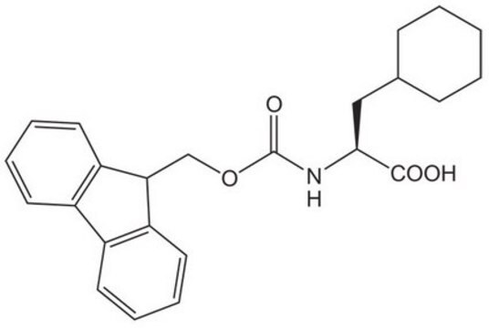 (S)-2-((((9H-FLUOREN-9-YL)METHOXY)CARBONYL)AMINO)-3-CYCLOHEXYLPROPANOIC ACID structure, CAS 135673-97-1