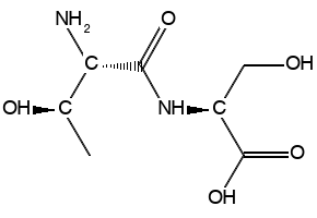 (S)-2-((2S,3R)-2-AMINO-3-HYDROXYBUTANAMIDO)-3-PHENYLPROPANOIC ACID structure, CAS 16875-27-7