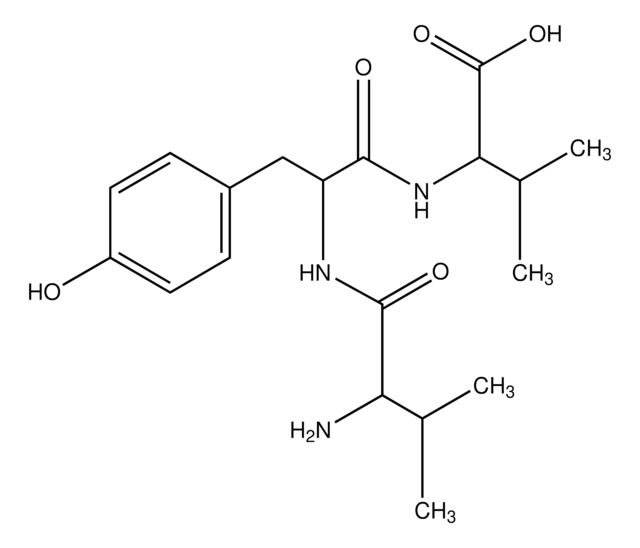 (S)-2-((S)-2-((S)-2-AMINO-3-METHYLBUTANAMIDO)-3-(4-HYDROXYPHENYL)PROPANAMIDO)-3-METHYLBUTANOIC ACID structure, CAS 17355-22-5