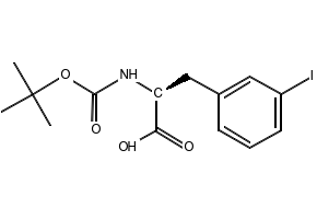 (S)-2-((TERT-BUTOXYCARBONYL)AMINO)-3-(3-IODOPHENYL)PROPANOIC ACID structure, CAS 273221-75-3