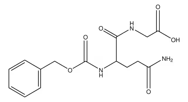 (S)-2-(5-AMINO-2-(((BENZYLOXY)CARBONYL)AMINO)-5-OXOPENTANAMIDO)ACETIC ACID structure, CAS 6610-42-0