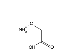 (S)-2-(AMINOMETHYL)-3,3-DIMETHYLBUTANOIC ACID structure, CAS 367278-48-6
