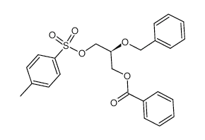 (S)-2-(BENZYLOXY)-3-(TOSYLOXY)PROPYL BENZOATE structure, CAS 109371-33-7