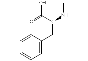 (S)-2-(METHYLAMINO)-3-PHENYLPROPANOIC ACID HYDROCHLORIDE structure, CAS 2366-30-5