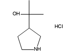 (S)-2-(PYRROLIDIN-3-YL)PROPAN-2-OL structure, CAS 1245645-24-2