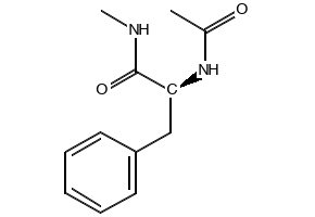 (S)-2-ACETAMIDO-N-METHYL-3-PHENYLPROPANAMIDE structure, CAS 17186-60-6