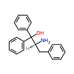 (S)-2-AMINO-1,1,3-TRIPHENYLPROPAN-1-OL structure, CAS 79868-78-3