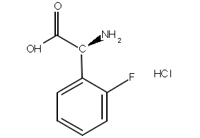 (S)-2-AMINO-2-(2-FLUOROPHENYL)ACETIC ACID structure, CAS 138751-04-9