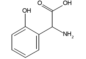 (S)-2-AMINO-2-(2-HYDROXYPHENYL)ACETIC ACID structure, CAS 185339-08-6