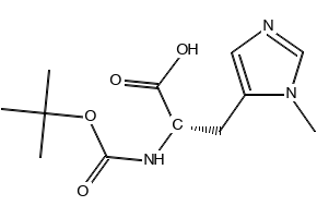 (S)-2-AMINO-3-(1-METHYL-1H-IMIDAZOL-5-YL)PROPANOIC ACID structure, CAS 163750-76-3