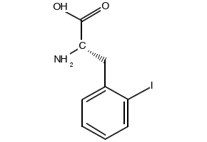 (S)-2-AMINO-3-(2-IODOPHENYL)PROPANOIC ACID structure, CAS 167817-55-2