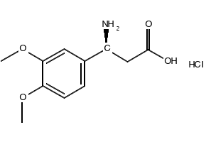 (S)-2-AMINO-3-(3,4-DIMETHOXYPHENYL)PROPANOIC ACID HYDROCHLORIDE structure, CAS 69274-24-4