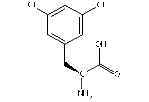 (S)-2-AMINO-3-(3,5-DICHLOROPHENYL)PROPANOIC ACID structure, CAS 13990-04-0