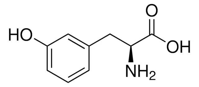 (S)-2-AMINO-3-(3-HYDROXYPHENYL)PROPANOIC ACID structure, CAS 587-33-7
