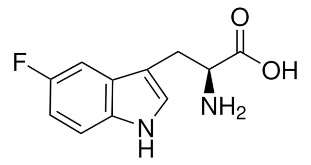 (S)-2-AMINO-3-(5-FLUORO-1H-INDOL-3-YL)PROPANOIC ACID structure, CAS 16626-02-1