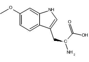 (S)-2-AMINO-3-(6-METHOXY-1H-INDOL-3-YL)PROPANOIC ACID structure, CAS 16730-11-3