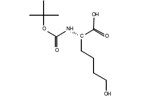 (S)-2-AMINO-6-HYDROXYHEXANOIC ACID structure, CAS 6033-32-5