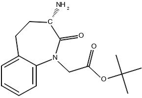 (S)-2-AMINO-N-((S)-3-METHYL-2-OXO-2,3,4,5-TETRAHYDRO-1H-BENZO[D]AZEPIN-1-YL)PROPANAMIDE structure, CAS 253136-72-0