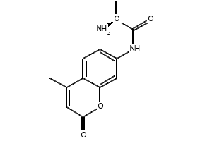 (S)-2-AMINO-N-(4-METHYL-2-OXO-2H-CHROMEN-7-YL)PROPANAMIDE structure, CAS 77471-41-1