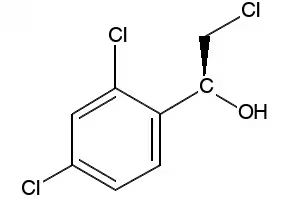 (S)-2-BROMO-1-(2,4-DICHLOROPHENYL)ETHANOL structure, CAS 187164-20-1