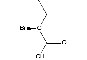 (S)-2-BROMOBUTANOIC ACID structure, CAS 32659-49-7