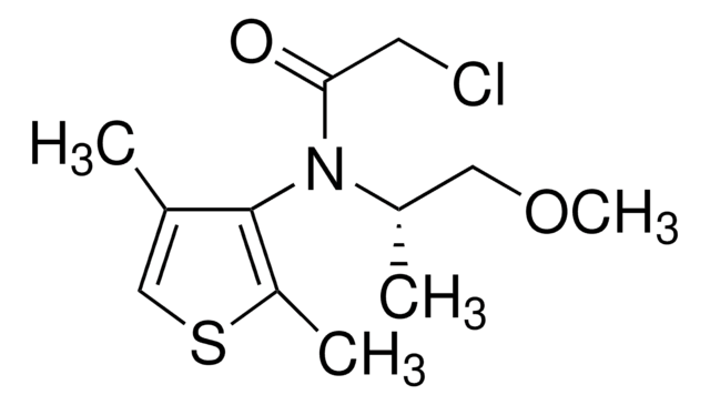 (S)-2-CHLORO-N-(2,4-DIMETHYLTHIOPHEN-3-YL)-N-(1-METHOXYPROPAN-2-YL)ACETAMIDE structure, CAS 163515-14-8