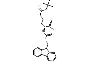 (S)-2-FMOC-AMINOHEXANEDIOIC ACID 6-TERT-BUTYL ESTER structure, CAS 159751-47-0
