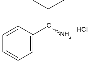 (S)-2-METHYL-1-PHENYLPROPAN-1-AMINE HYDROCHLORIDE structure, CAS 68906-27-4