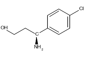 (S)-3-AMINO-3-(4-CHLOROPHENYL)PROPAN-1-OL structure, CAS 886061-26-3