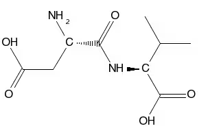 (S)-3-AMINO-4-(((S)-1-CARBOXYETHYL)AMINO)-4-OXOBUTANOIC ACID structure, CAS 13433-02-8