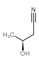 (S)-3-HYDROXYBUTANENITRILE structure, CAS 123689-95-2