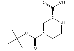 (S)-4-(BENZYLOXYCARBONYL)PIPERAZINE-2-CARBOXYLIC ACID structure, CAS 138812-69-8