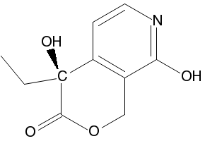 (S)-4-ETHYL-4-HYDROXY-1H-PYRANO[3,4-C]PYRIDINE-3,8(4H,7H)-DIONE structure, CAS 146683-25-2