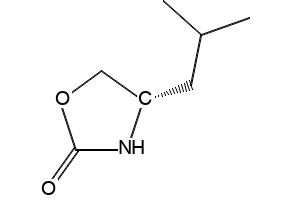 (S)-4-ISOBUTYLOXAZOLIDIN-2-ONE structure, CAS 17016-85-2
