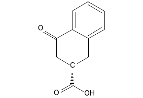 (S)-4-OXO-1,2,3,4-TETRAHYDRONAPHTHALENE-2-CARBOXYLIC ACID structure, CAS 113867-24-6