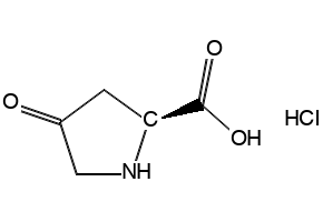 (S)-4-OXOPYRROLIDINE-2-CARBOXYLIC ACID HYDROCHLORIDE structure, CAS 54615-47-3