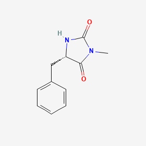 (S)-5-BENZYL-3-METHYLIMIDAZOLIDINE-2,4-DIONE structure, CAS 16935-42-5